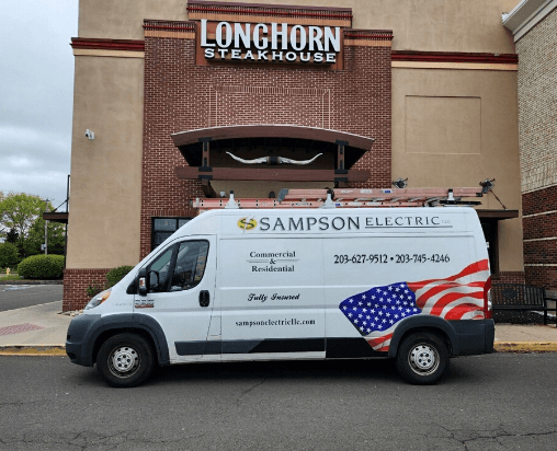 Sampson Van outside LongHorn